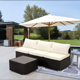 Conjunto Muebles Patio Ratán 4 Piezas_bal._jardín