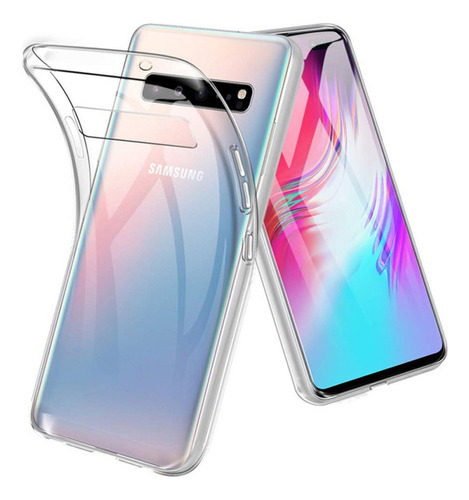 Funda Silicon Transparente Molan Cano Para Samsung S10