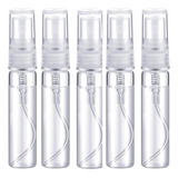 Vaporizador Vidrio Decant Muestra Perfume Frasco 5 Ml Rosca