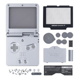 Carcasa Para Game Boy Advance (gba) Sp Plateada (sólido)