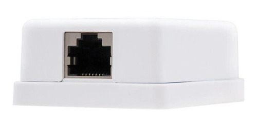 Roseta Rj45 Cat5e 1 Puerto Con Jack Incluido Reguvolt