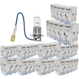 Kit 50 Lampada Halogena H3 3000k 12v 55w Techone