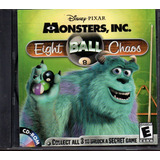 Monsters Inc. / Eight Ball Chaos Disney Cd Rom Juego Pc 