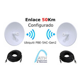 Enlace Punto A Punto Ubiquiti, Traslado De Internet, 50km