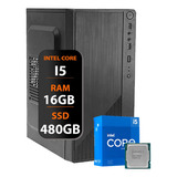 Pc Computador Intel Core I5 16gb Ssd 480gb 10 Pro 