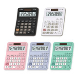 Calculadora Casio Mx-12b Rosa, Negra, Lavanda, Verde, Blanco