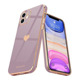 Teageo Funda Compatible Con iPhone 11 Para Niñas Y Mujeres,