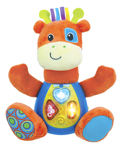 Peluche Didáctico Amigo Inteligente Jirafa Patch Winfun