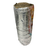 Lã De Rocha Alumin 9,6 M² Acustico Esp.25mm+fita Aluminizada