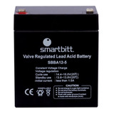 Smartbitt Batería Para No Break Sbba12-5, 12v, Vrla