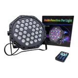 Luz Led 36leds Rítmica Multicolor Discoteca Bar