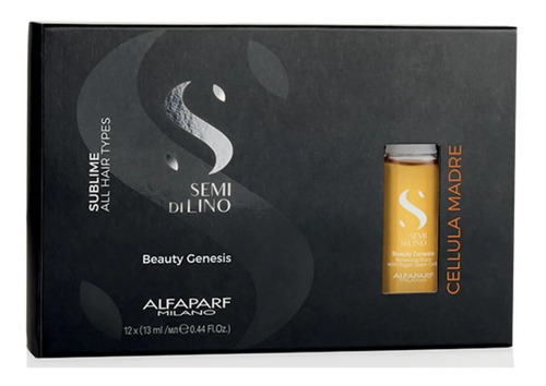 Ampola Alfaparf Sdl Sublime Cellula Madre B. Genesis 12x13ml