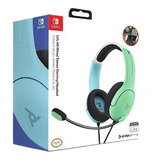 Pdp Auricular Lvl40 Aloha Blue/green - Switch - Sniper Color Celeste