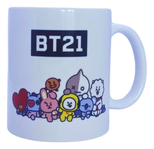 Mug K-pop Bt21  11 Oz.