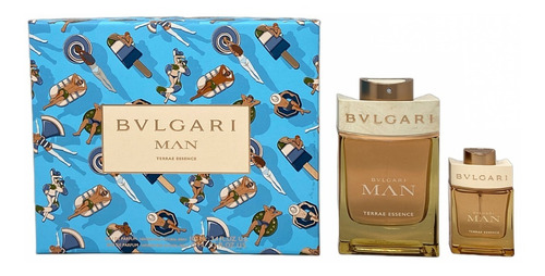 Bvlgari Terrae Essence Set De 2 Piezas Con Mini Para Hombre