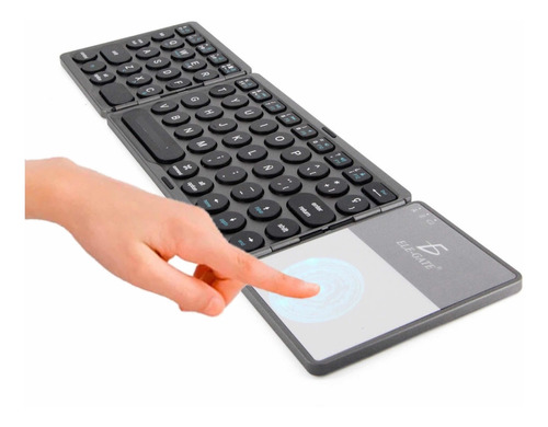 Teclado Inalámbrico Bluetooth Plegable Recargable