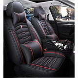 Kit Funda Cubre Asiento Auto Premium Luxury Con 4 Almoadilla