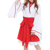 Disfraz Inuyasha Kikyo Cosplay Kimono Yukata Japones Anime