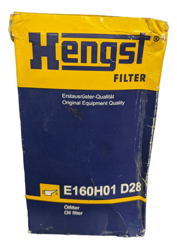 Filtro Aceite  57214 Cf600 Hengst Mercedes Benz Lo915 Lo812 Foto 2