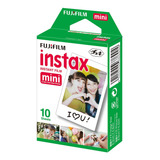 Filme Instax Mini 10 Fotos Tradicional Fujifilm Borda Branca