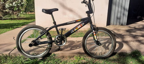 Bicicleta Bmx Freestyle Olmo Negra Rodado 20