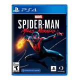 Spider Man Miles Morales Marvel Ps4 Fisico Sellado Nuevo