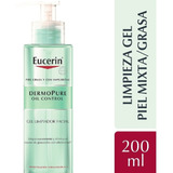 Eucerin Dermopure Oil Control Gel Limpiador Facial X 200 Ml Momento De Aplicación Día/noche Tipo De Piel Grasa