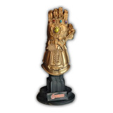 Escultura Manopla Do Infinito Decorativo Geek Thanos Marvel