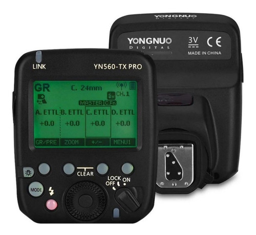 Yongnuo Yn560-tx Pro C P/ Nikon Rádio Flash Yn 560tx Gatilho