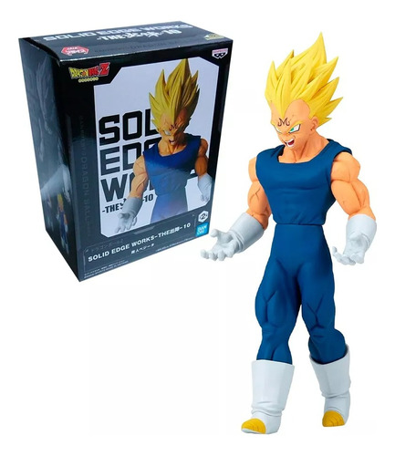 Figura Dragon Ball Solid Edge Works Majin Vegeta Banpresto