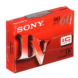 Fita Mini Dv Sony Dvm-60r3 - Caixa Com 05 Unidades