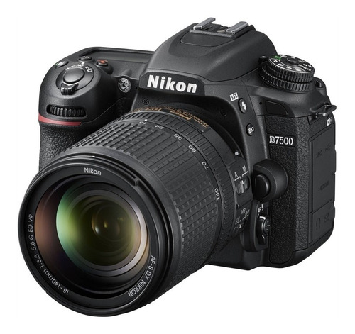 Câmera Nikon D7500 4k Com 18-140mm F/3.5-5.6g Ed Vr C/ Nfe