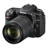 Câmera Nikon D7500 4k Com 18-140mm F/3.5-5.6g Ed Vr C/ Nfe