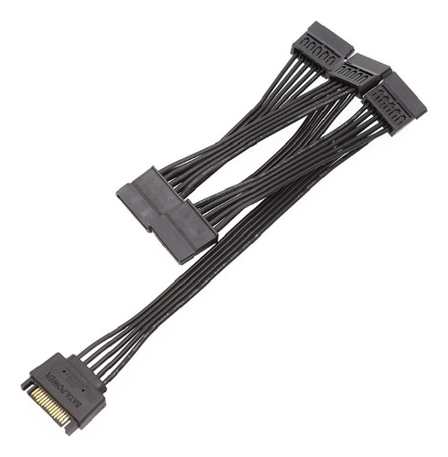 Cable Multiplicador Sata X 5 - Splitter Divisor Sata Energia