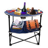 Mesa De Picnic Plegable Al Aire Libre, Mesa De Campamento Po