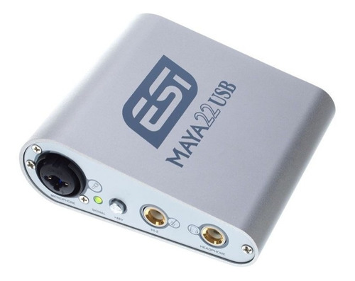 Esi Maya22usb Placa De Audio 2 Input/2 Output-usb 2.0 24bit