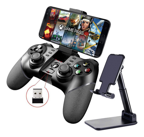 Controle Gamepad Ipega Pg 9076 Original Bluetooth + Suporte