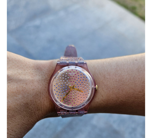 Reloj Swatch Multilumino Gp168 Rosa