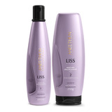 Kit Shampoo E Máscara Home Care Aneethun Liss System 250g