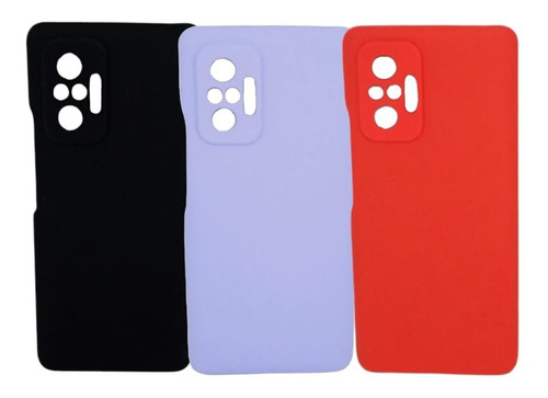 Silicone Case Proteccion Camar Para Xiaomi Redmi Note 10 Pro