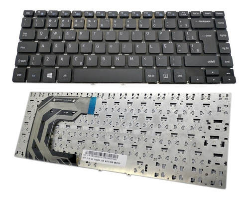 Teclado Para Samsung Essentials E22 Np370e4j-bw2br Br Com Ç