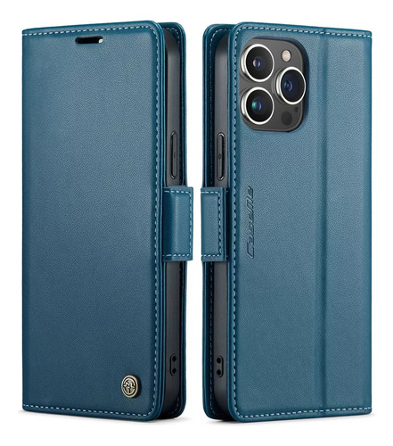 Funda Magnética De Piel Para iPhone, Cartera, Bolso