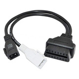 E-car Conexión 2x2 Pin A 16 Pin Obd2 Cable Adaptador De Di.