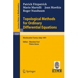 Libro Topological Methods For Ordinary Differential Equat...