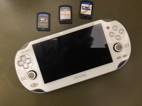 Ps Vita White + 3 Juegos + Liberado 