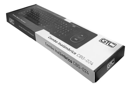 Combo Kit Inalámbrico Gtc Cbg-024 Teclado Y Mouse = A Nuevo