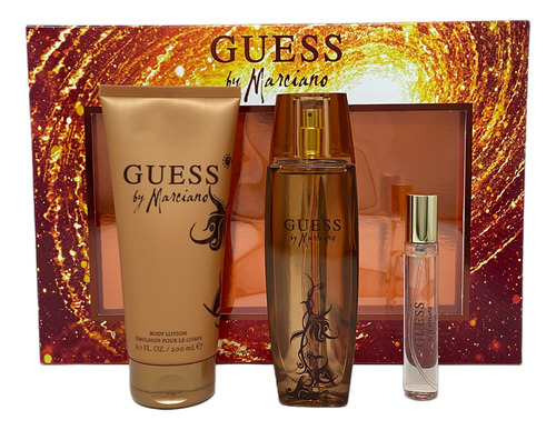 Guess By Marciano Set De 3 Pz Con Miniatura Para Mujer