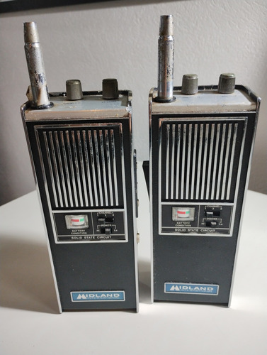 Handy Walkie Talkie Vintage Midland Antiguo Coleccion