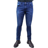 Jean Super Skinny Para Hombre Lec Lee - Índigo Medio