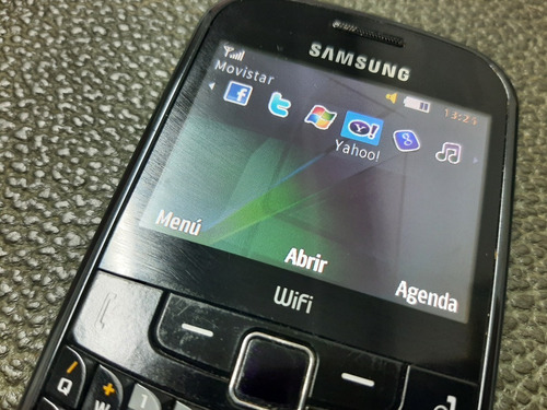 Samsung Gt-s3350 Negro P/movistar Funcionando Wifi Bt, Sd